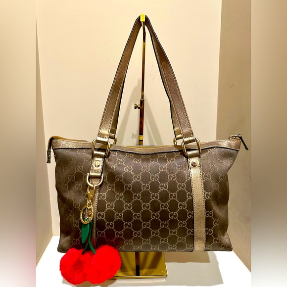 Gucci Lurex Medium Abbey Tote - Picture 1 of 11